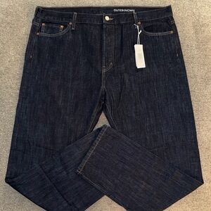 Outerknown Men's Deep Indigo Straight Jeans